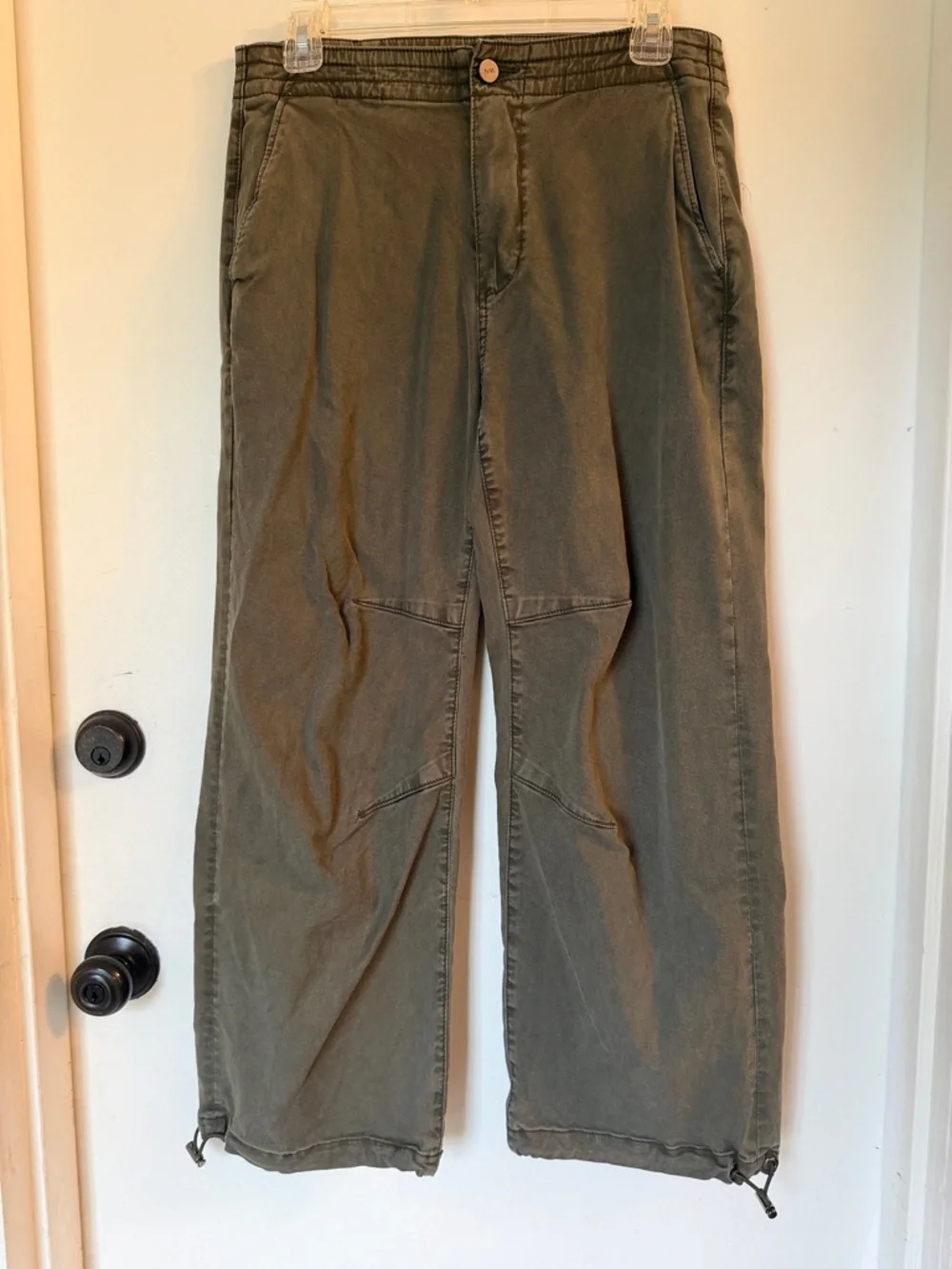 PAIGE women's reid joggers vintage forester green 28 - Picture 2 of 5